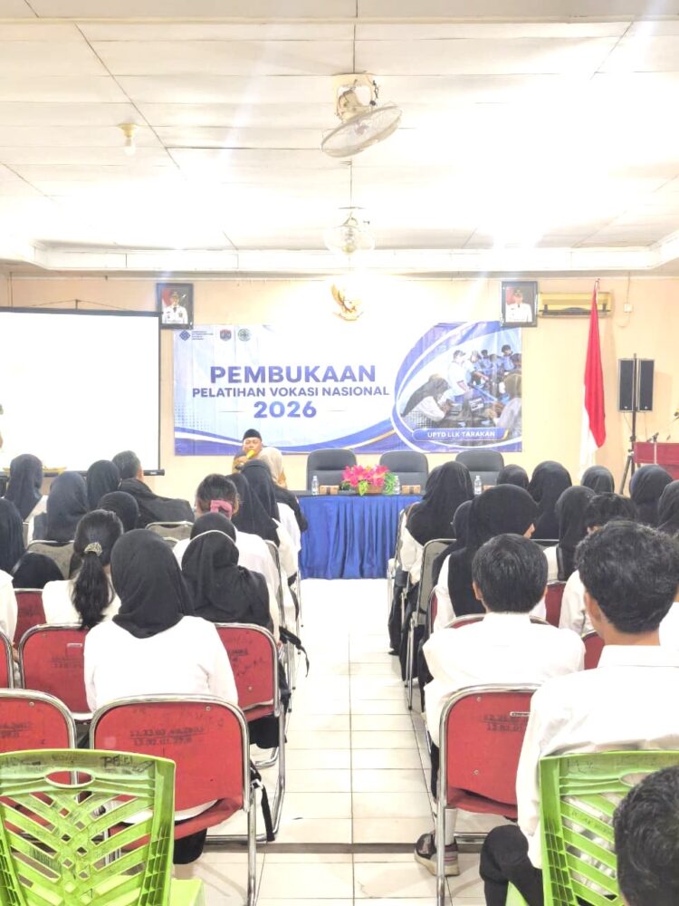 Pelatihan Vokasi Nasional Angkatan III Dibuka, Disnaker Tarakan Siapkan Tiga Kejuruan