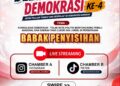 Debat Pelajar Demokrasi Bawaslu Nunukan Ke-4 Kembali di Gerlar, 26 Tim Sekolah Adu Kritis Gagasan Demokrasi di Perbatasan