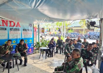 Bangun Kedekatan dengan Masyarakat, Kodim 0907/Tarakan Gelar Nobar Piala Dunia 2026