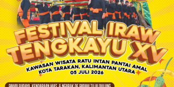 Festival Iraw Tengkayu XV 2026 Siap Digelar, Pemkot Tarakan Targetkan 10 Ribu Wisatawan