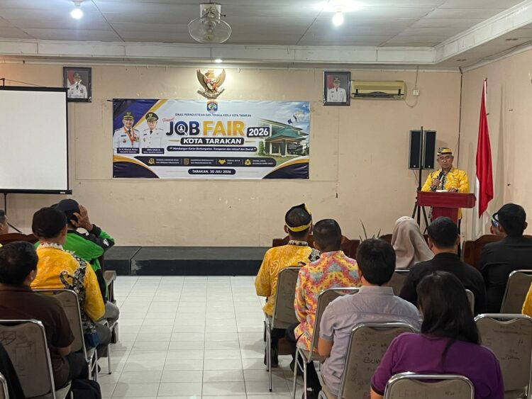 Wali Kota Khairul: Job Fair 2026 Wujud Komitmen Pemkot Tarakan Perluas Kesempatan Kerja