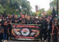 Aksi Demo Diwarnai Dugaan Penghinaan Pancasila, Ormas Jubah Hitam Gepak Laporkan Oknum Mahasiswa ke Polres Tarakan