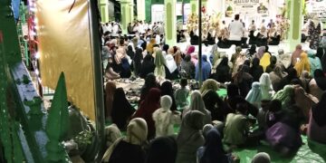 Malam Puncak Penganugerahan dan Pembukaan Maulid Nabi SAW 1448 H di Masjid Al-Miftah Tarakan Berlangsung Meriah