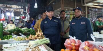 Sidak Pasar, Wali Kota Tarakan Pastikan Harga dan Stok Pangan Stabil