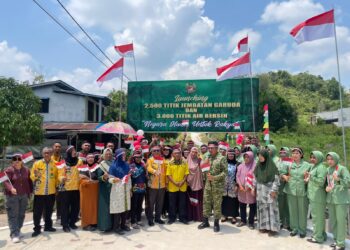 Kodim 0907/Tarakan Resmikan Jembatan di RT 3, Percepat Akses Warga hingga 7 Kilometer