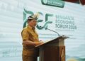 Wakil Gubernur Kaltara Tegaskan Komitmen Perkuat Infrastruktur dan Investasi pada Benuanta Economic Forum 2026