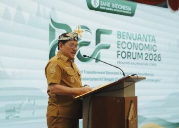 Wakil Gubernur Kaltara Tegaskan Komitmen Perkuat Infrastruktur dan Investasi pada Benuanta Economic Forum 2026