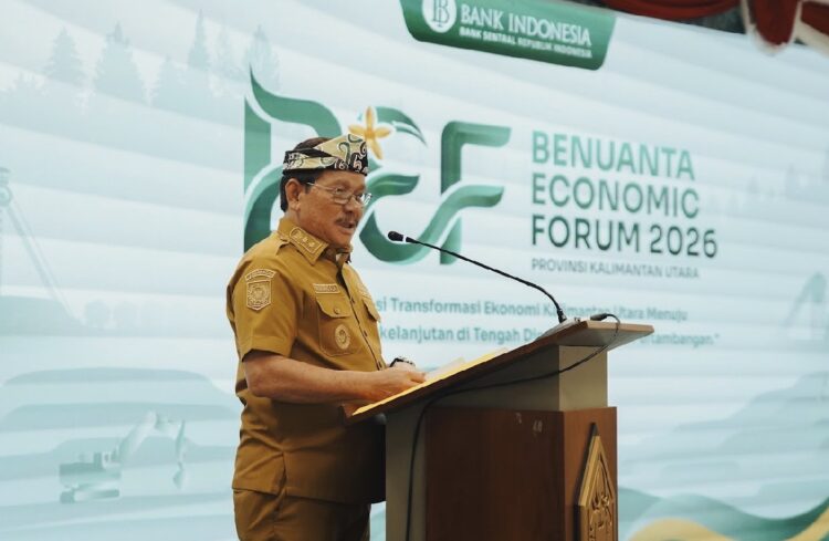 Wakil Gubernur Kaltara Tegaskan Komitmen Perkuat Infrastruktur dan Investasi pada Benuanta Economic Forum 2026