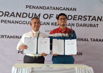 MoU dengan Pertamina, Wali Kota Tarakan Tekankan Pentingnya Simulasi Penanganan Keadaan Darurat