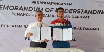 MoU dengan Pertamina, Wali Kota Tarakan Tekankan Pentingnya Simulasi Penanganan Keadaan Darurat