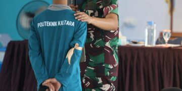 PKKMB Politeknik Kaltara, Dandim Tarakan Tekankan Pentingnya Literasi Digital dan Karakter