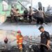 Tim SAR Brimob Polda Kaltara Quick Response Bantu Penanganan Kebakaran di Karang Rejo Tarakan