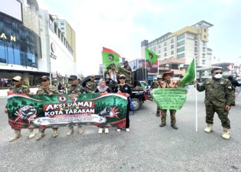 LPADKT Tarakan Gelar Aksi Damai, Tolak Provokasi dan Isu SARA