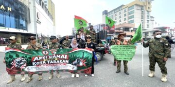 LPADKT Tarakan Gelar Aksi Damai, Tolak Provokasi dan Isu SARA