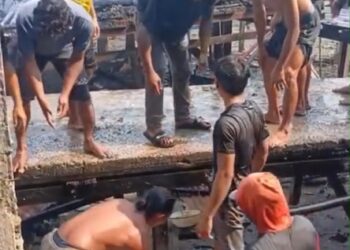 Viral Aksi Warga Potong Pipa demi Padamkan Kebakaran, Direktur PDAM Tarakan: Tidak Masalah, Keselamatan Lebih Utama!