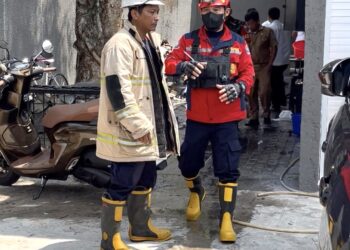 PMK Tarakan Uji Kesiapsiagaan Personel Lewat Simulasi Kebakaran Gas