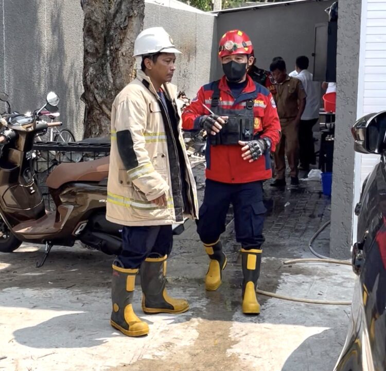 PMK Tarakan Uji Kesiapsiagaan Personel Lewat Simulasi Kebakaran Gas
