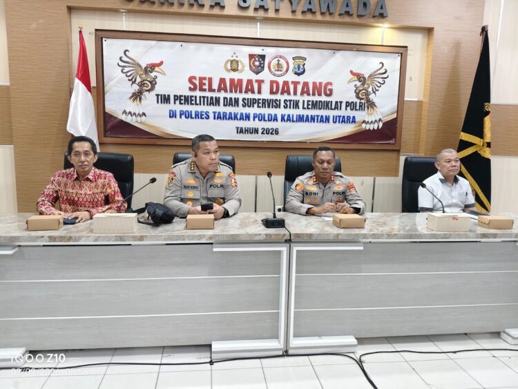 Polres Tarakan Ikuti Penelitian Rekonstruksi Model Pemolisian Berbasis Manajemen Risiko dalam Penanganan Bencana