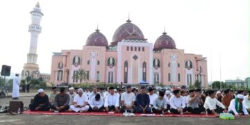 Wali Kota dan Wakil Wali Kota Tarakan Laksanakan Sholat Istisqa, Mohon Turunnya Hujan