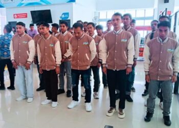 20 Calon PMI Program SMK GO Dilepas ke Malaysia, Bupati Nunukan Ingatkan Hindari Jalur Ilegal