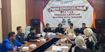 Bawaslu Tarakan Gelar Forum Konsultasi Publik, Himpun Masukan Pengguna Layanan