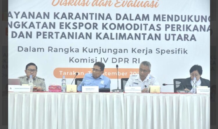 Komisi IV DPR RI Hasan Saleh Dorong Penyelarasan Aturan Sertifikasi Ekspor Perikanan Kaltara