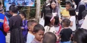 Trauma Healing Digelar untuk Anak Penyintas Kebakaran di Karang Anyar
