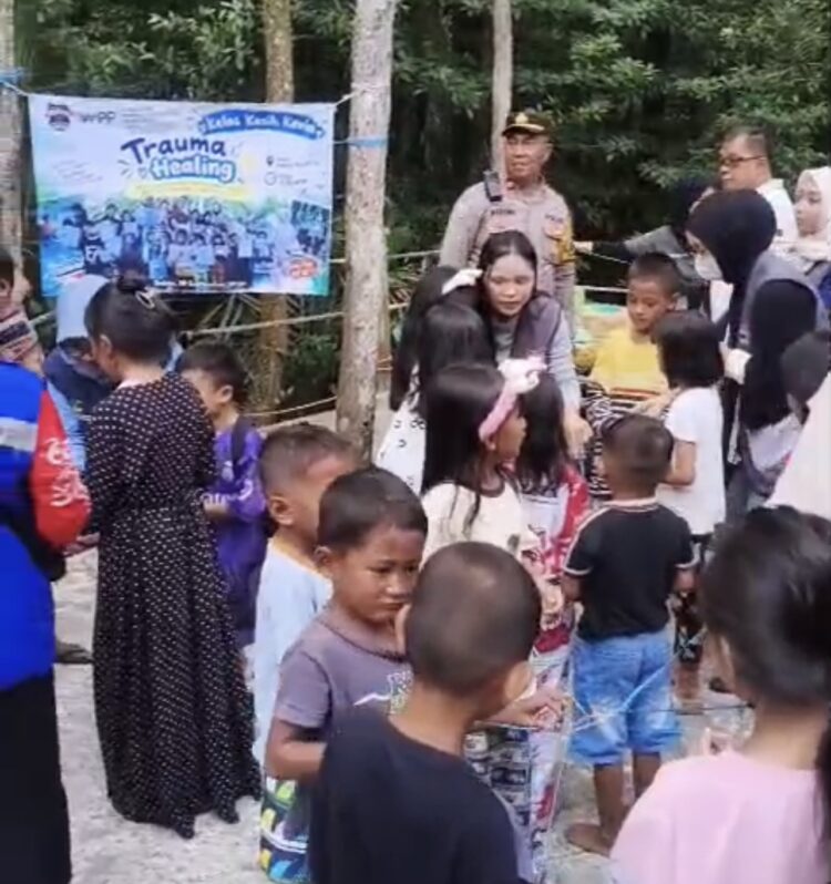 Trauma Healing Digelar untuk Anak Penyintas Kebakaran di Karang Anyar