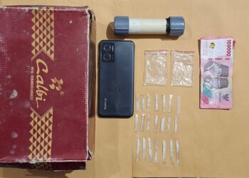 Polres Tarakan Ungkap Peredaran Narkotika, 21 Paket Sabu Diamankan