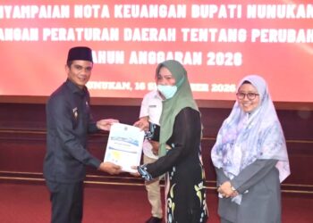 Bupati Nunukan Sampaikan Nota Keuangan Rancangan Perubahan APBD 2026