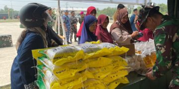 Bazar Sembako Murah Warnai Pembukaan TMMD Ke-130 Kodim Tarakan