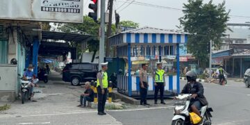 Kapolres Tarakan Pantau Strong Point Pagi, Pastikan Lalu Lintas Lancar dan Aman