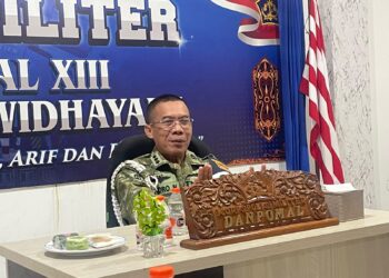 Danpomal Kodaeral XIII Jelaskan Pemasangan Polisi Tidur di Depan Rumah Dinas