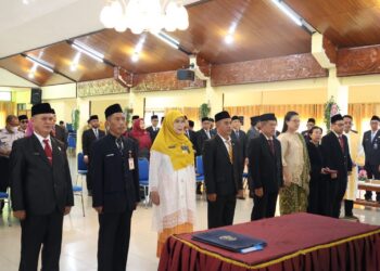 Wali Kota Tarakan Lantik Tujuh Pejabat, Pertama Terapkan Manajemen Talenta ASN di Kaltara