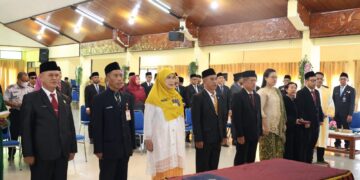 Wali Kota Tarakan Lantik Tujuh Pejabat, Pertama Terapkan Manajemen Talenta ASN di Kaltara