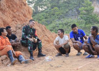 Dandim Tarakan Duduk Bersama Warga, Pererat Kebersamaan di Tengah TMMD ke-130