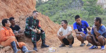 Dandim Tarakan Duduk Bersama Warga, Pererat Kebersamaan di Tengah TMMD ke-130