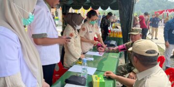 TMMD Ke-130 Kodim Tarakan Hadirkan Pemeriksaan Kesehatan dan Pengobatan Gratis