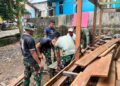 TMMD ke-130 Bantu Lamaute, Lansia di Sebengkok Dapat Bantuan Perbaikan Rumah
