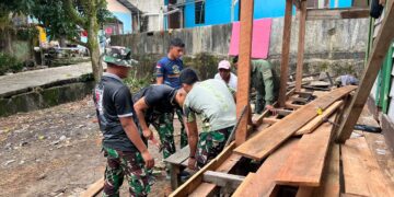 TMMD ke-130 Bantu Lamaute, Lansia di Sebengkok Dapat Bantuan Perbaikan Rumah