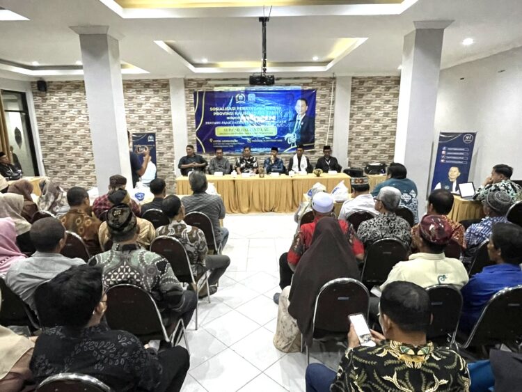 Supa’ad Hadianto Dorong Sinergi DPRD dan OPD dalam Sosialisasi Perda