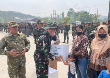 Sasar Warga Kurang Mampu, TMMD ke-130 Kodim 0907 Tarakan Bedah Rumah dan Bangun Sanitasi