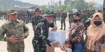 Sasar Warga Kurang Mampu, TMMD ke-130 Kodim 0907 Tarakan Bedah Rumah dan Bangun Sanitasi
