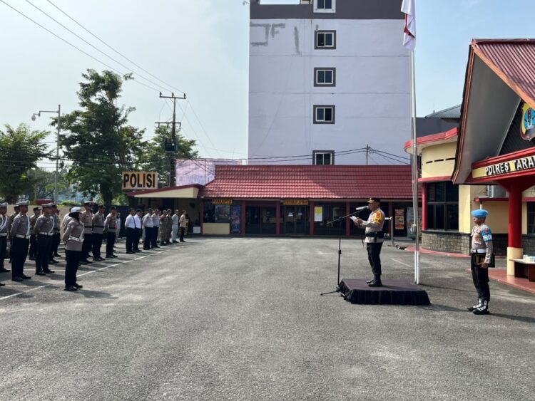 Polres Tarakan Gelar Apel Pasukan Operasi Patuh Kayan  2026, Tingkatkan Kesadaran dan Kepatuhan Berlalu Lintas