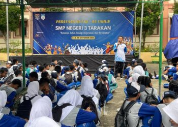 HUT Ke-44 SMP Negeri 3 Tarakan Digelar Tiga Hari, Angkat Tema Sehat, Kreatif, dan Berkarakter