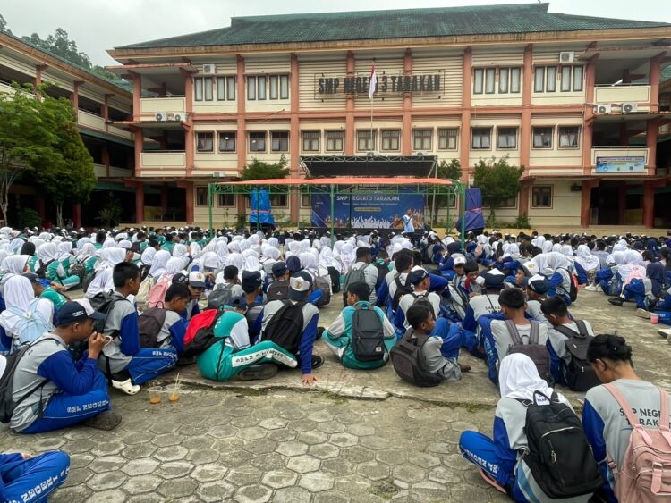 SMP Negeri 3 Tarakan Gelar Talent Show, Beri Ruang Siswa Kembangkan Kreativitas dan Prestasi