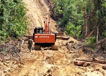 Progres Fisik TMMD Ke-130 Tarakan, Pembukaan Jalan Tanjung Batu Capai 75 Persen