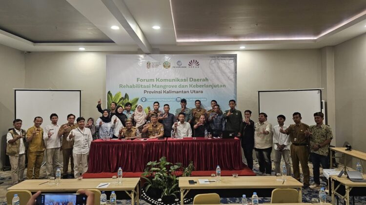M4CR Dorong Kolaborasi Multipihak melalui Forum Komunikasi Daerah untuk Rehabilitasi Mangrove Berkelanjutan di Kalimantan Utara