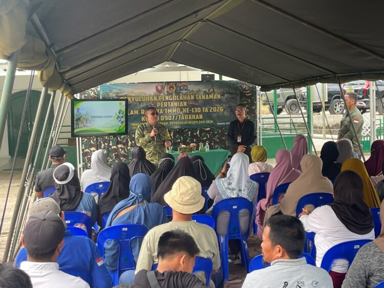 Wasev Mabesad Minta Penyuluhan Bahaya Narkoba TMMD Tarakan Menyasar Empat Kecamatan