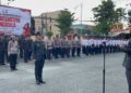 Peringati Hari Kesaktian Pancasila, Polres Tarakan Gelar Upacara